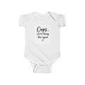 NB-24M Infant Bodysuit - "Oops... we're doing this again" Pregnancy Announcement Baby Onesie