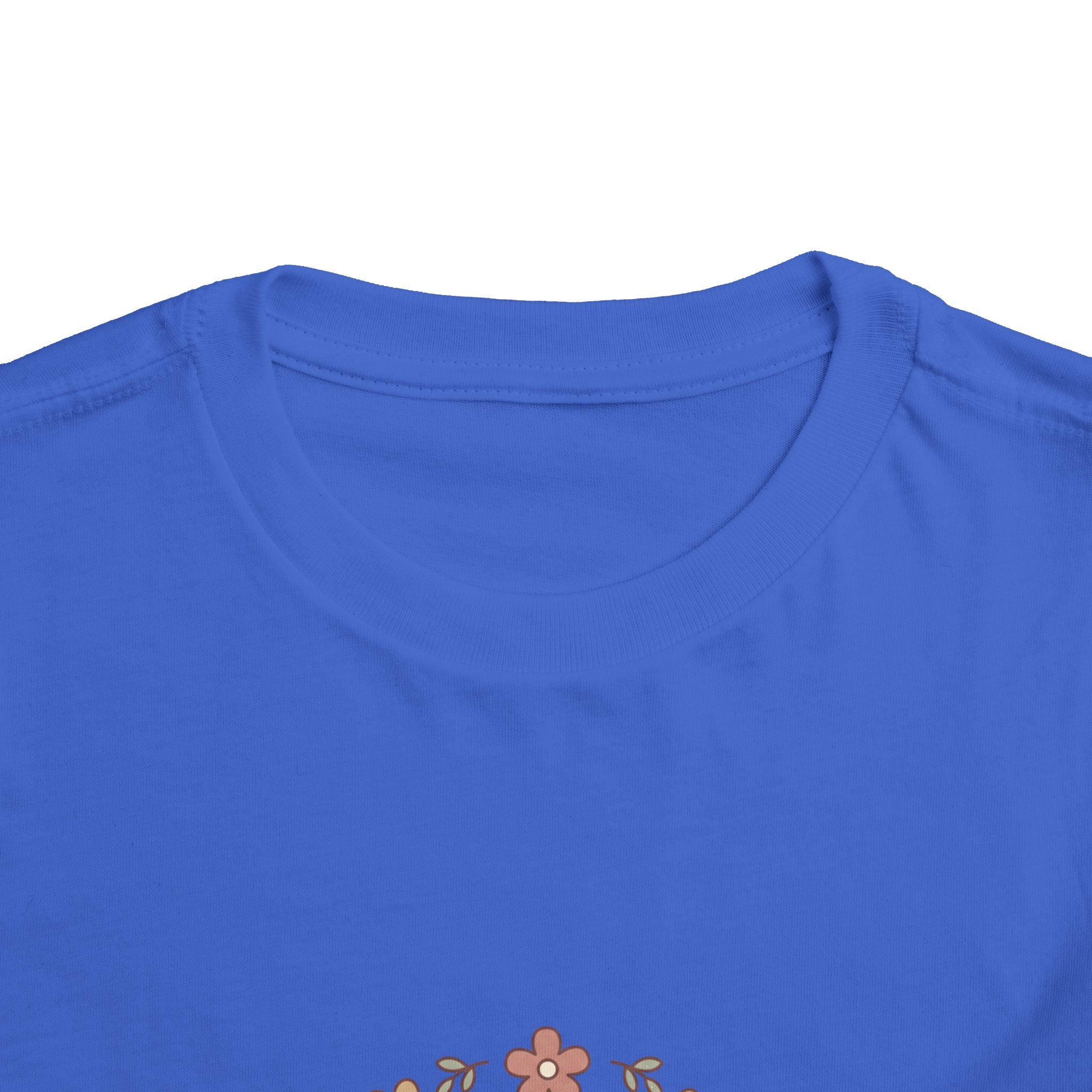 2T-5T Promoted to Big Sister Toddler Tee — Floral Announcement Shirt