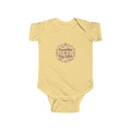 NB-24M Promoted to Big Sister Floral Infant Bodysuit