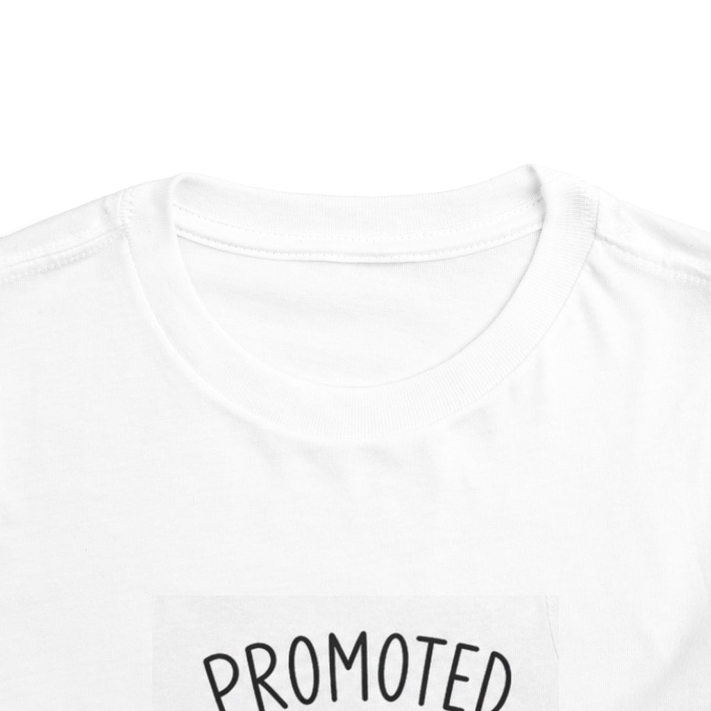 2T-5T Promoted to Big Sister Toddler Tee — "Promoted to Big Sister" Loading Announcement Shirt