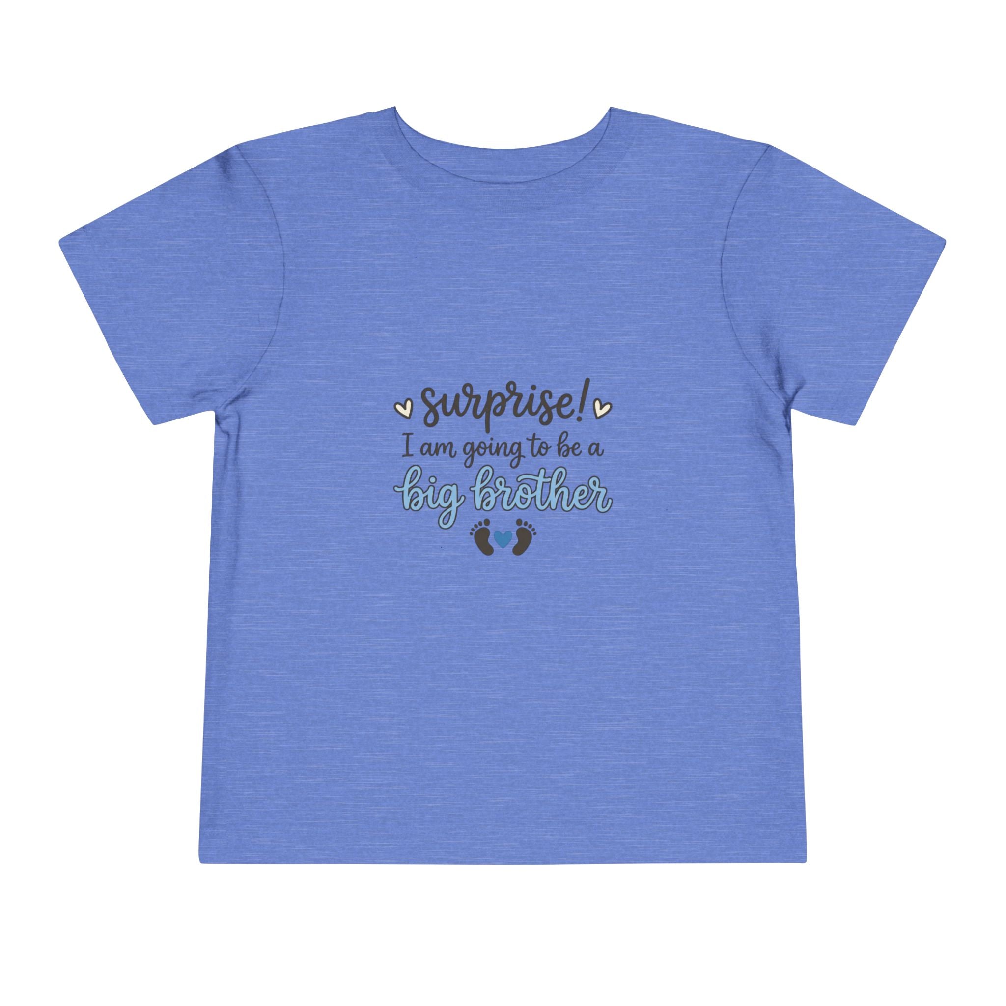 2T-5T Surprise! I'm Going to Be a Big Brother Toddler Tee