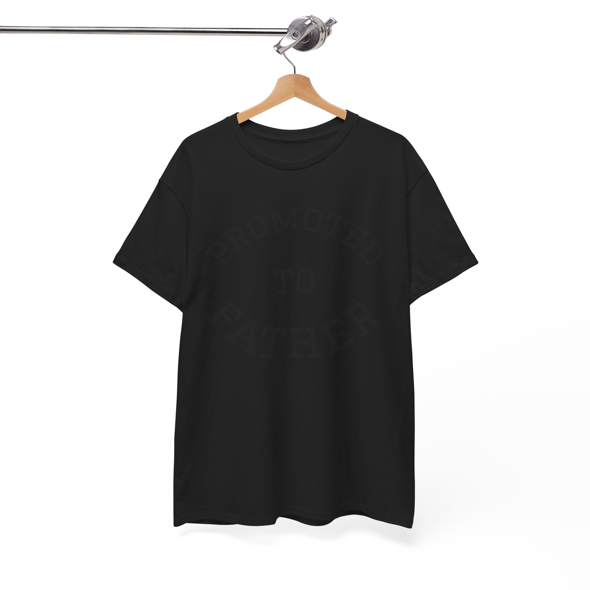 Promoted to Father Tee – New Dad Announcement T-Shirt